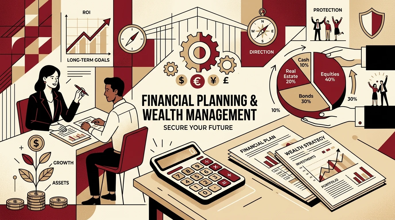 Financial Planning and Wealth Management Illustration